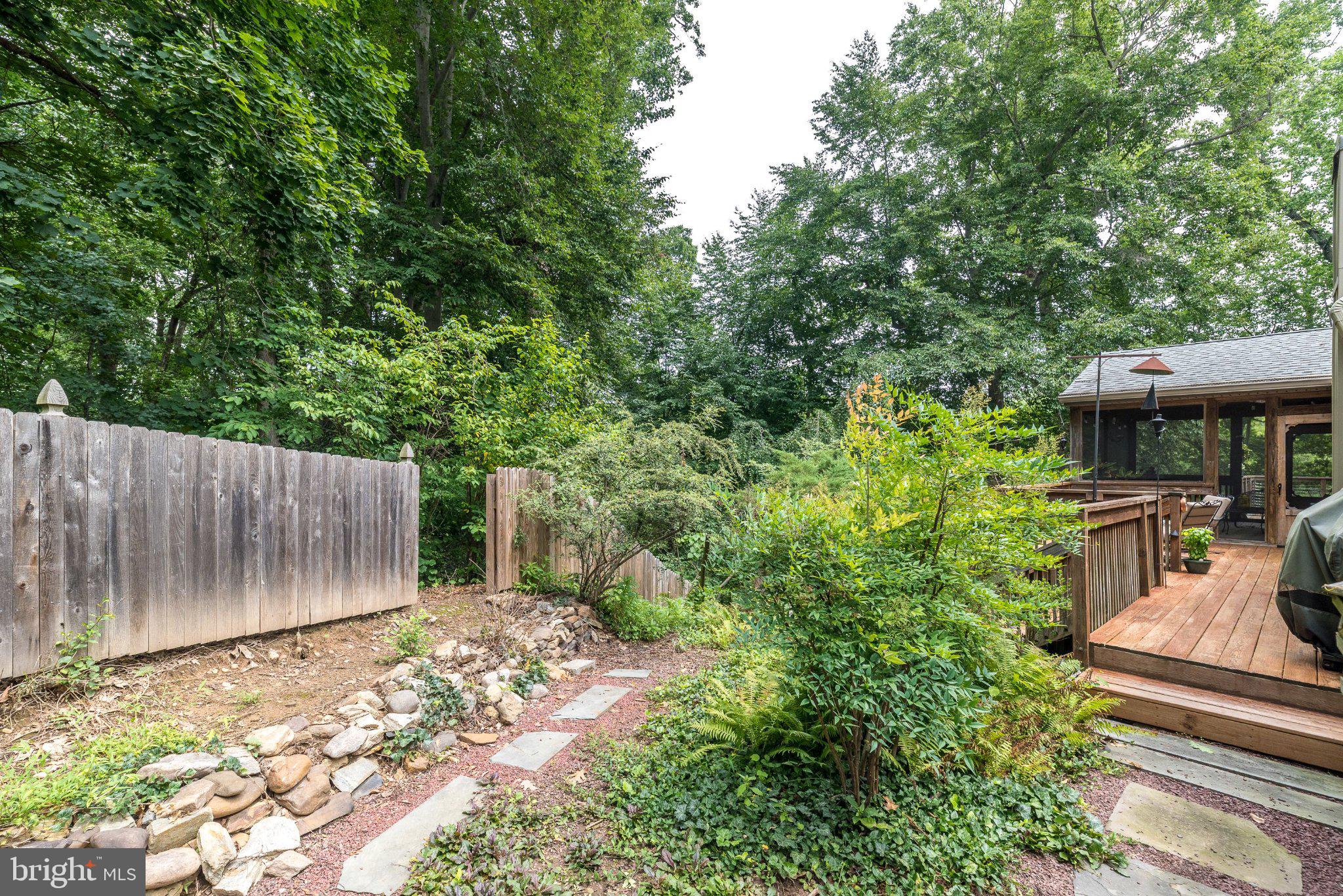 24 Springtree Lane Yardley, PA 19067 - Photo 27 of 84 Tranquil retreat in left yard area.