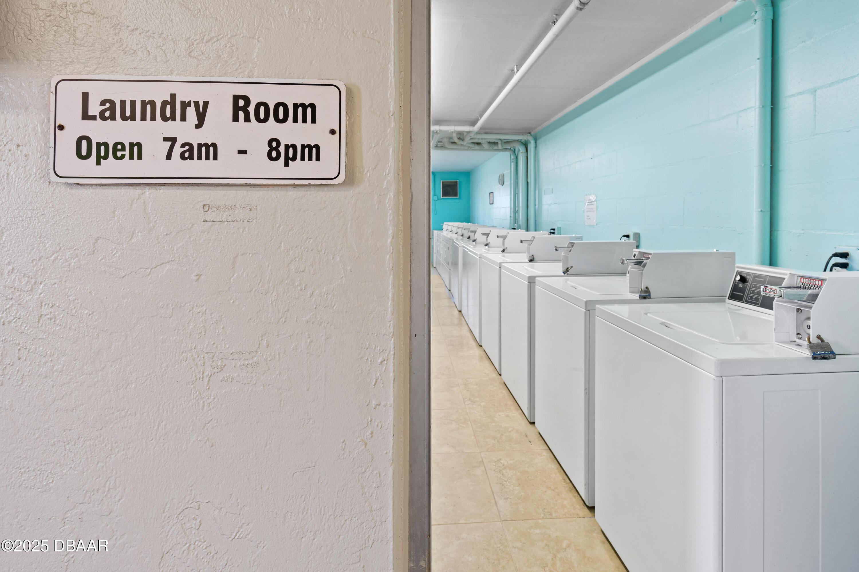 2711 North Halifax Avenue, Unit 288 Daytona Beach, FL 32118 - Photo 32 of 35 a utility room with dryer and washer