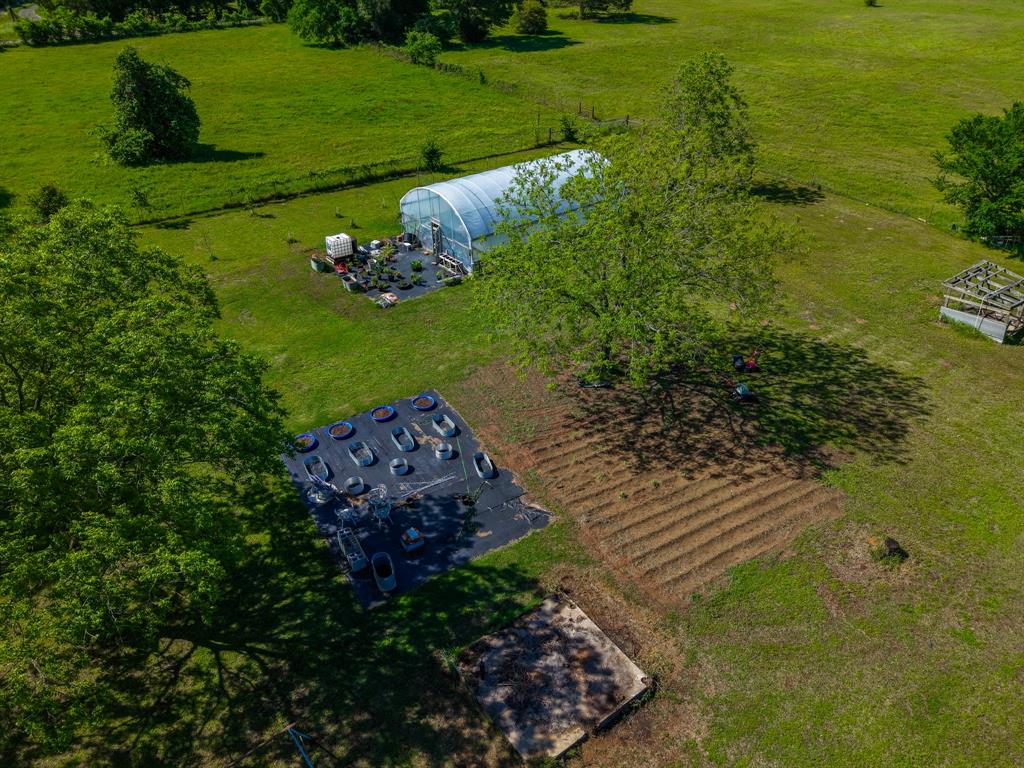 682 Lcr 450 Groesbeck, TX 76642 - Photo 24 of 38 a view of a garden with plants and large trees