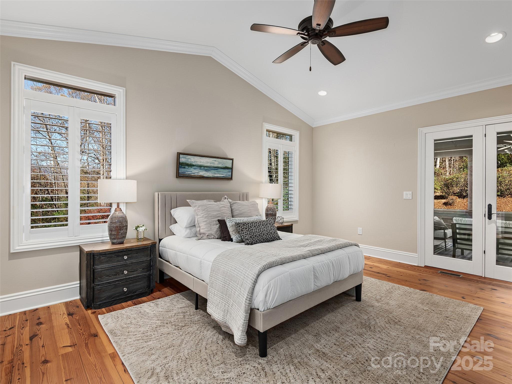 2514 Oakdale Road Old Fort, NC 28762 - Photo 18 of 48 a bedroom with a large bed and a window