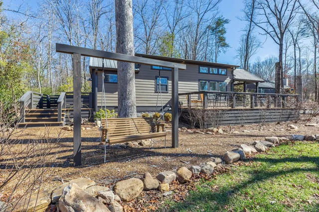 front view of a house with a small yard