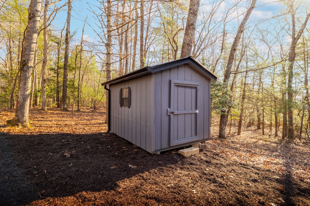 292 Wits End Way Cherry Log, GA 30522 - Photo 23 of 32 a view of a house with a small backyard
