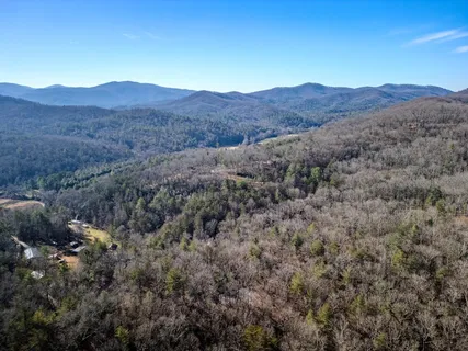 a view of a mountains in the background