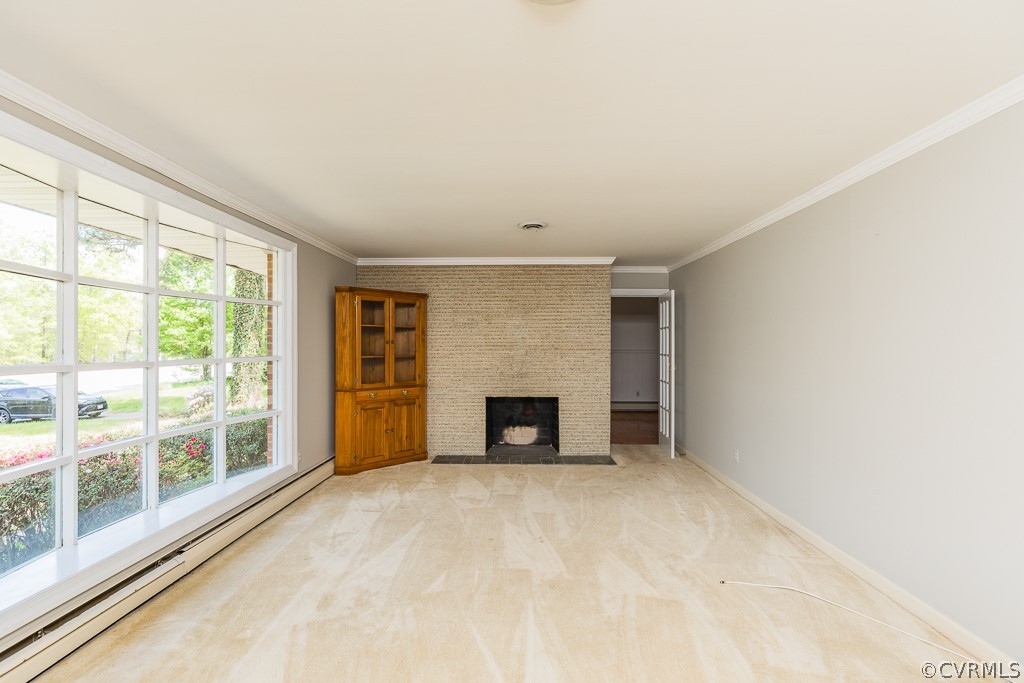 10801 Genito Road Chesterfield, VA 23832 - Photo 15 of 46 an empty room with floor to ceiling window and an empty room