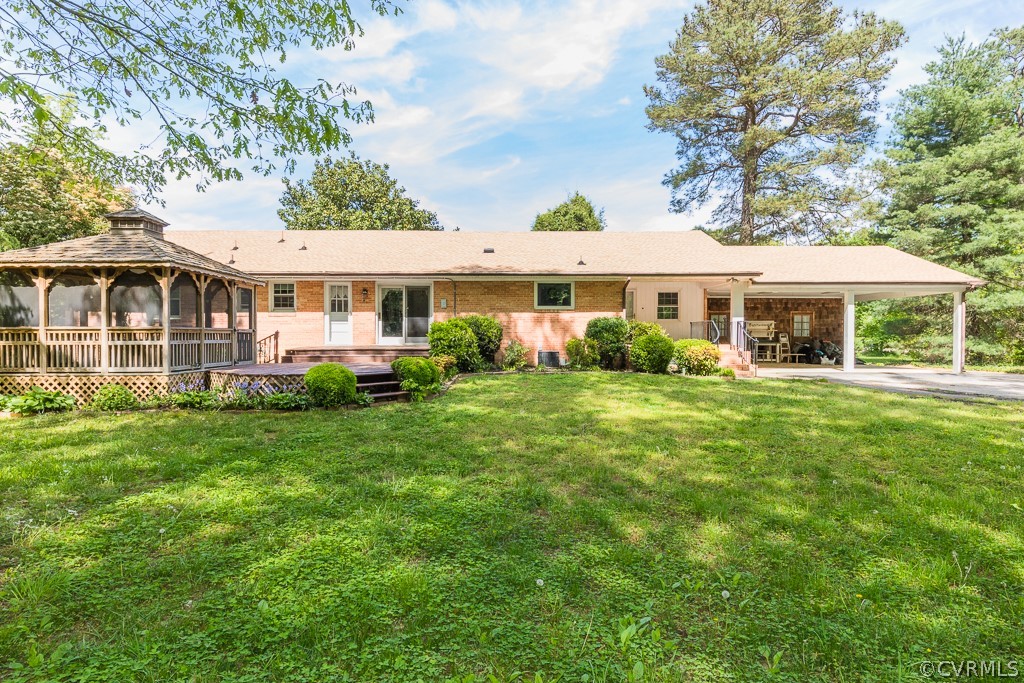 10801 Genito Road Chesterfield, VA 23832 - Photo 3 of 46 front view of a house with a yard