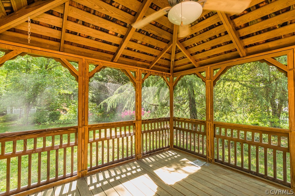 10801 Genito Road Chesterfield, VA 23832 - Photo 5 of 46 a view of a porch with wooden floor and outdoor space