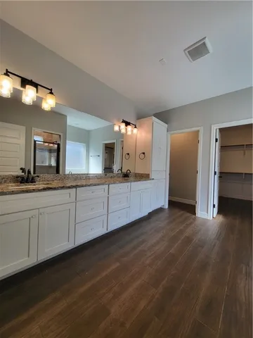 a very nice looking room with a large window