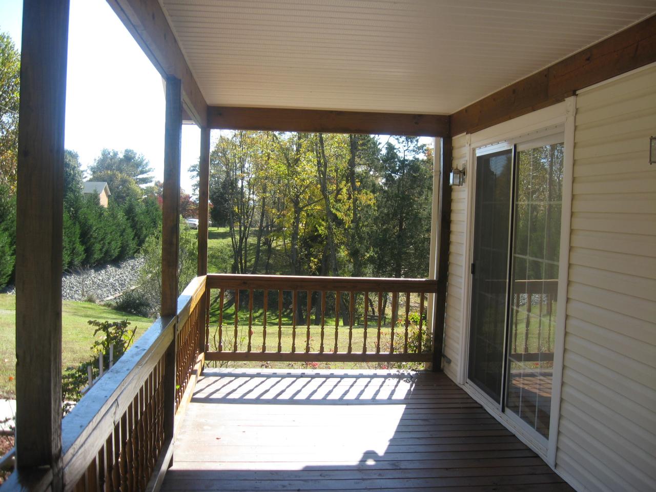 175 Pleasant Road Rocky Mount, VA 24151 - Photo 9 of 16 SIDE PORCH