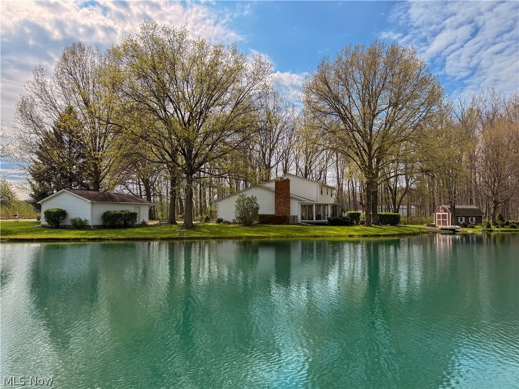 2470 Stiegler Road Valley City, OH 44280 - Photo 4 of 46 View across the lake to the house