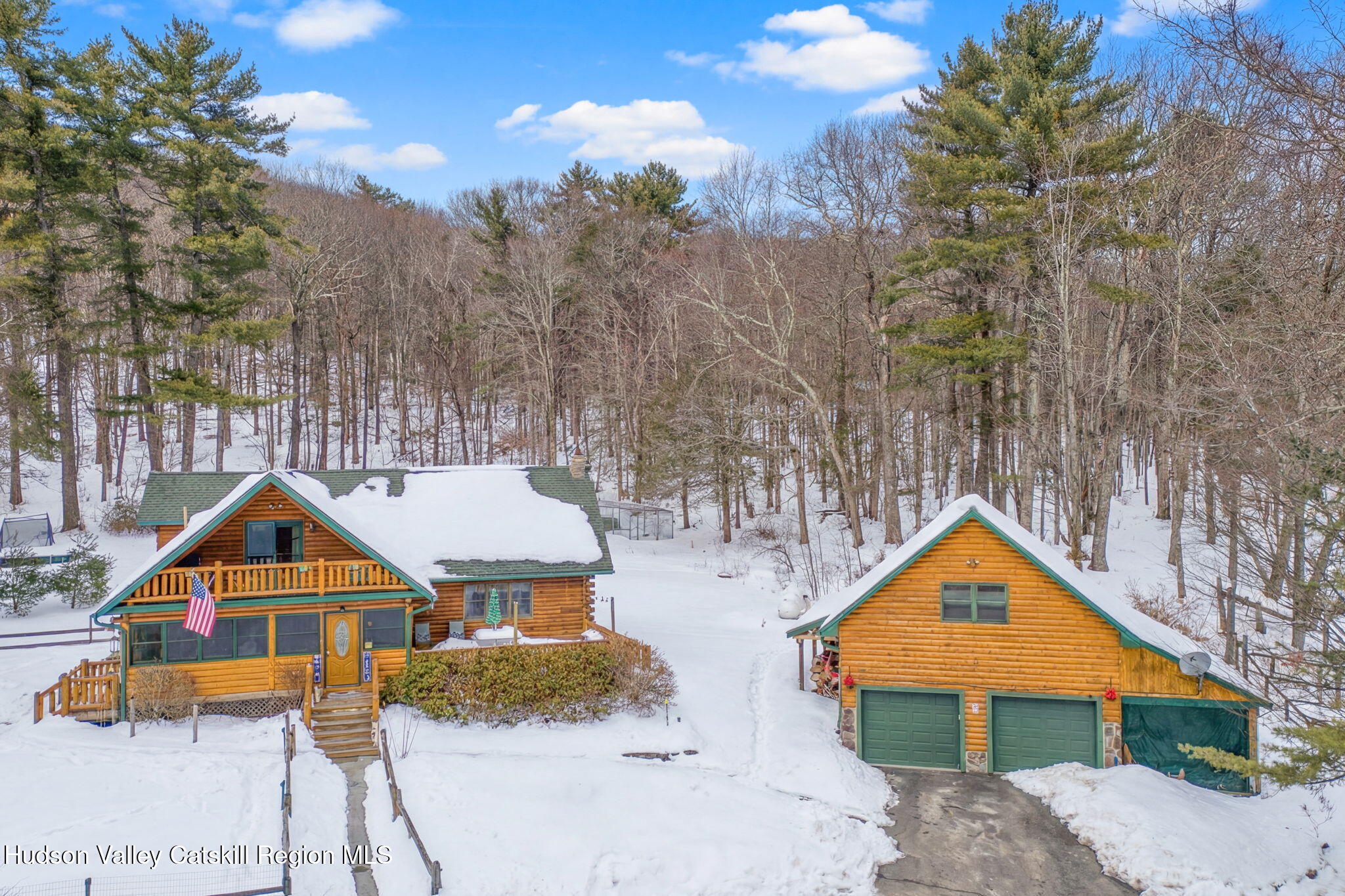 189 Yeagerville Road Napanoch, NY 12458 - Photo 1 of 38 an aerial view of a house