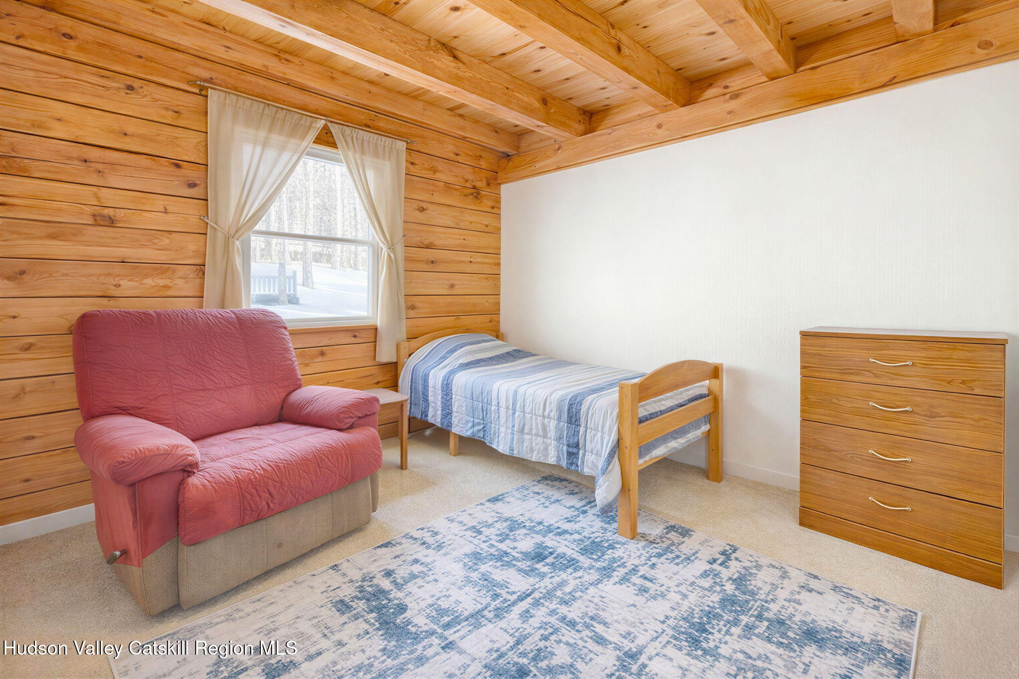 189 Yeagerville Road Napanoch, NY 12458 - Photo 26 of 38 a bedroom with furniture and a window