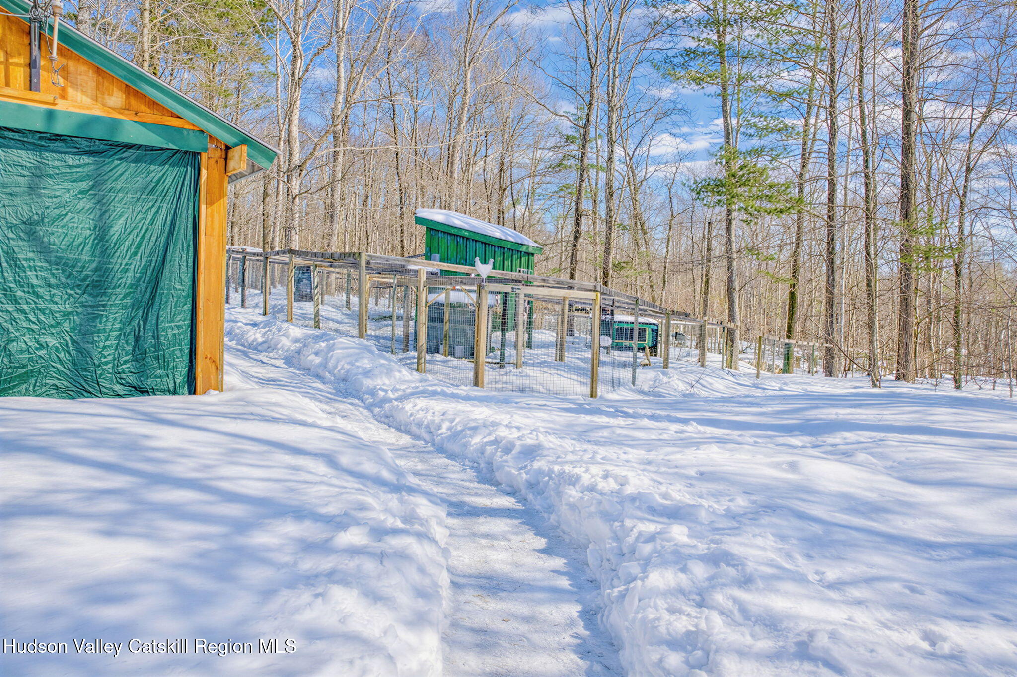 189 Yeagerville Road Napanoch, NY 12458 - Photo 36 of 38 a view of a backyard with sitting area