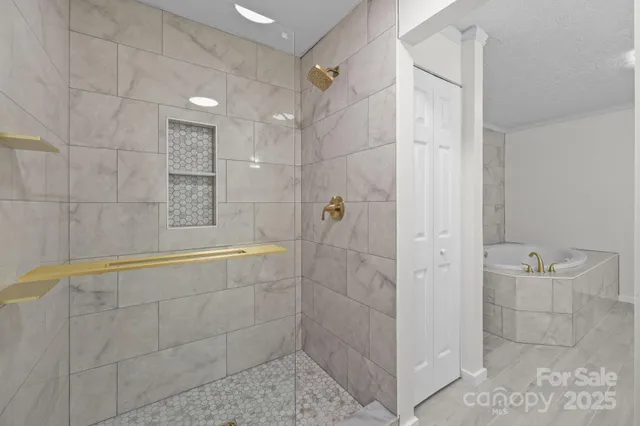 an empty room with a empty space and a window