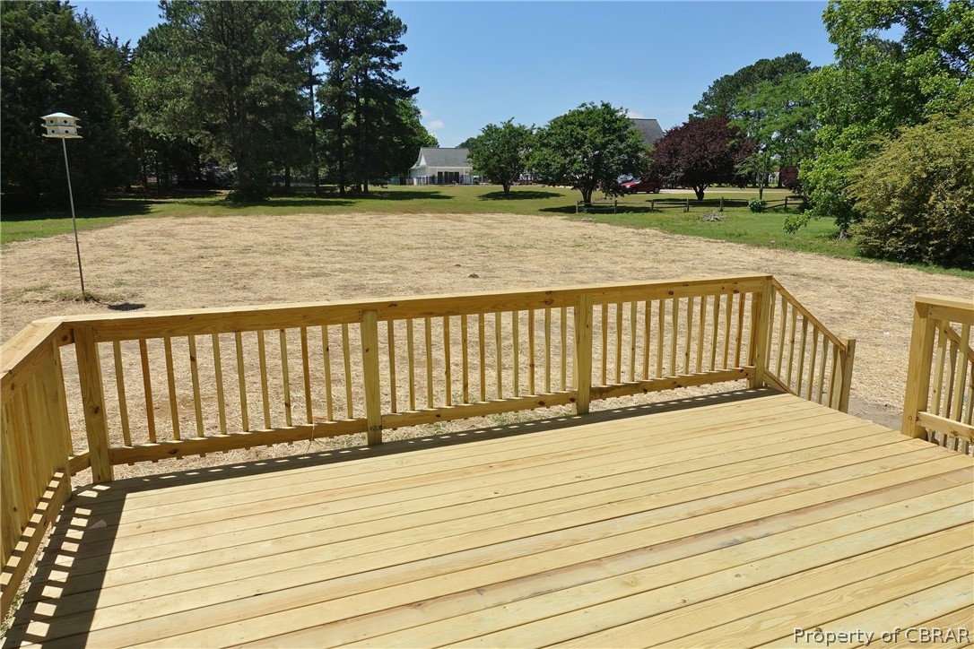 2246 Hayes Road Hayes, VA 23072 - Photo 34 of 35 Deck & Backyard