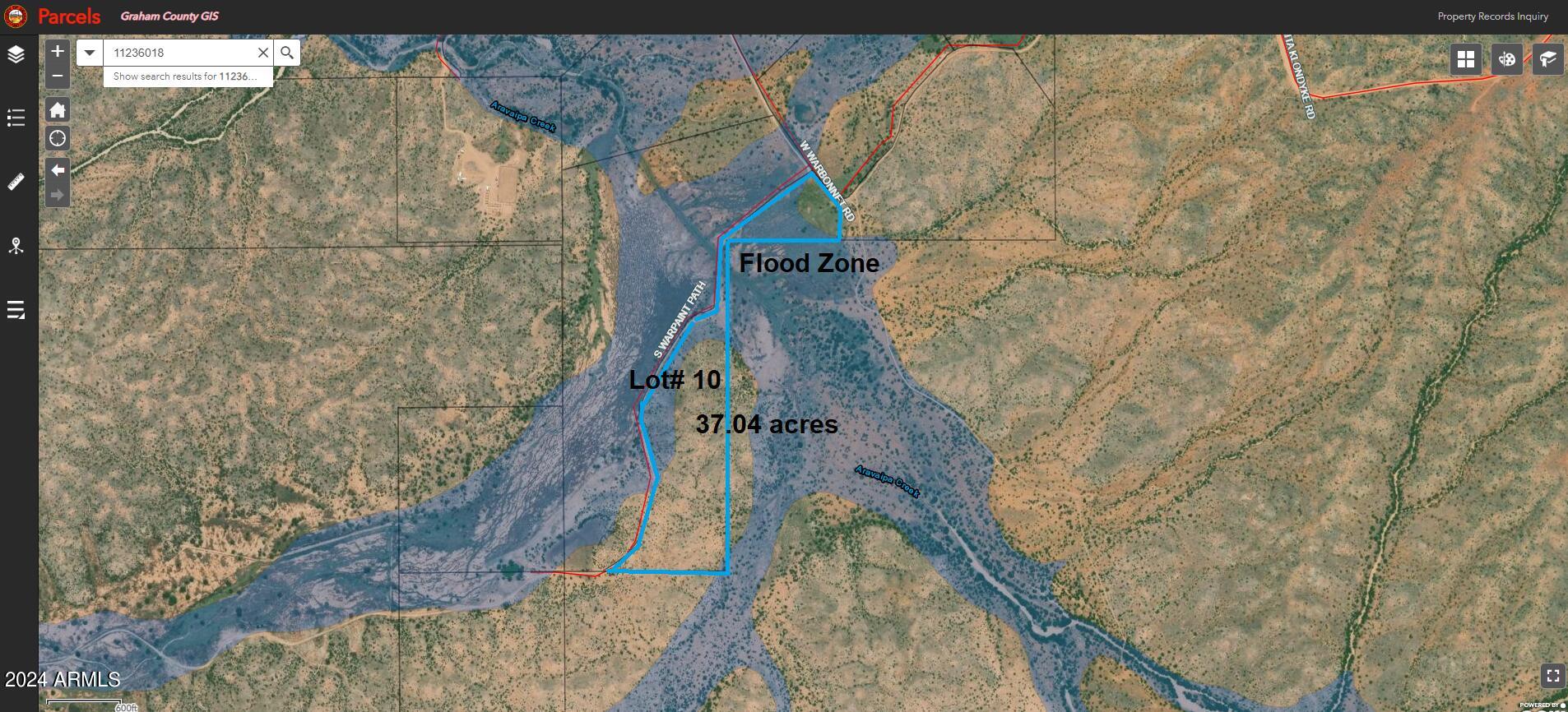 37.04-ac South Warpaint Path, Unit 10 Willcox, AZ 85643 - Photo 49 of 50 Flood zone 2