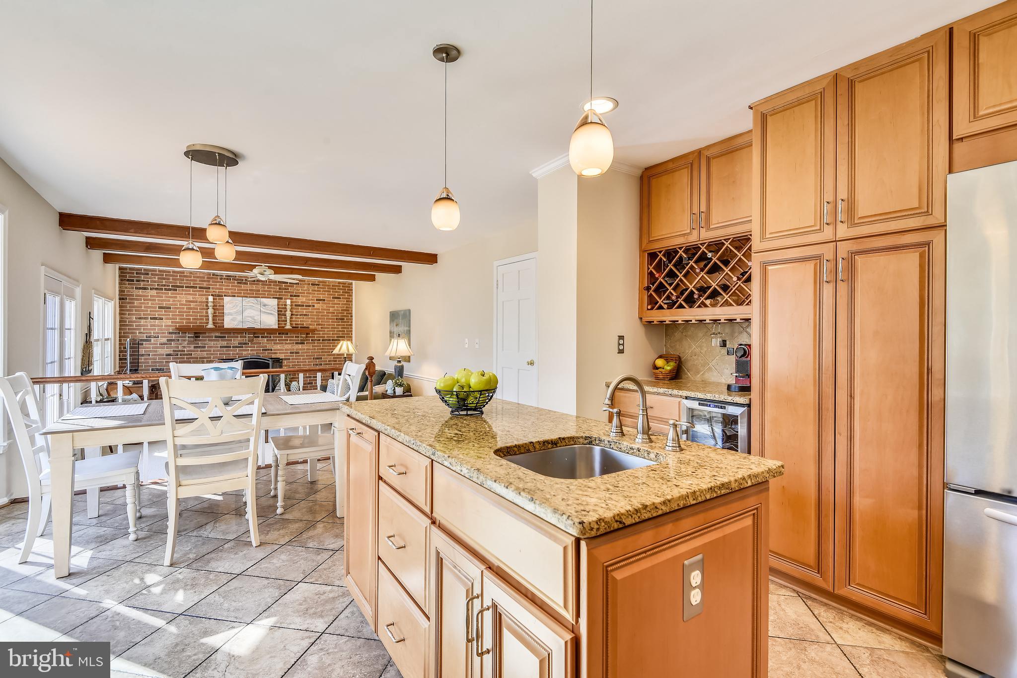 11620 Deer Forest Road Reston, VA 20194 - Photo 8 of 57 Built-in pantries flank the Kitchen-Aid refrig