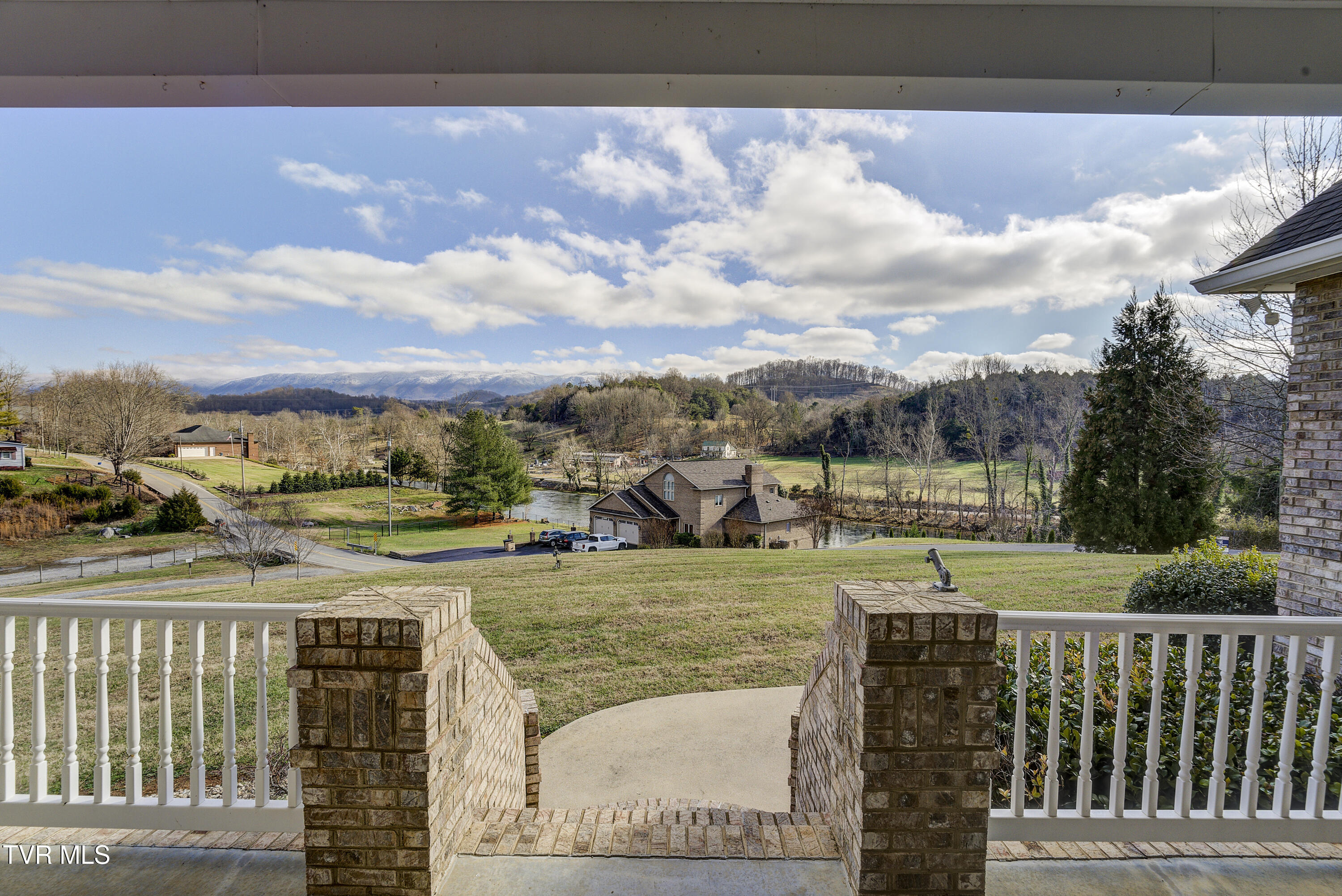 2272 Bullock Hollow Road Bristol, TN 37620 - Photo 3 of 91 Mountain and River view from front porch