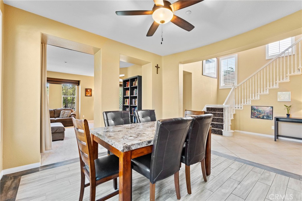 1137 Pamplona Drive Riverside, CA 92508 - Photo 12 of 50 a dining room with furniture window and wooden floor