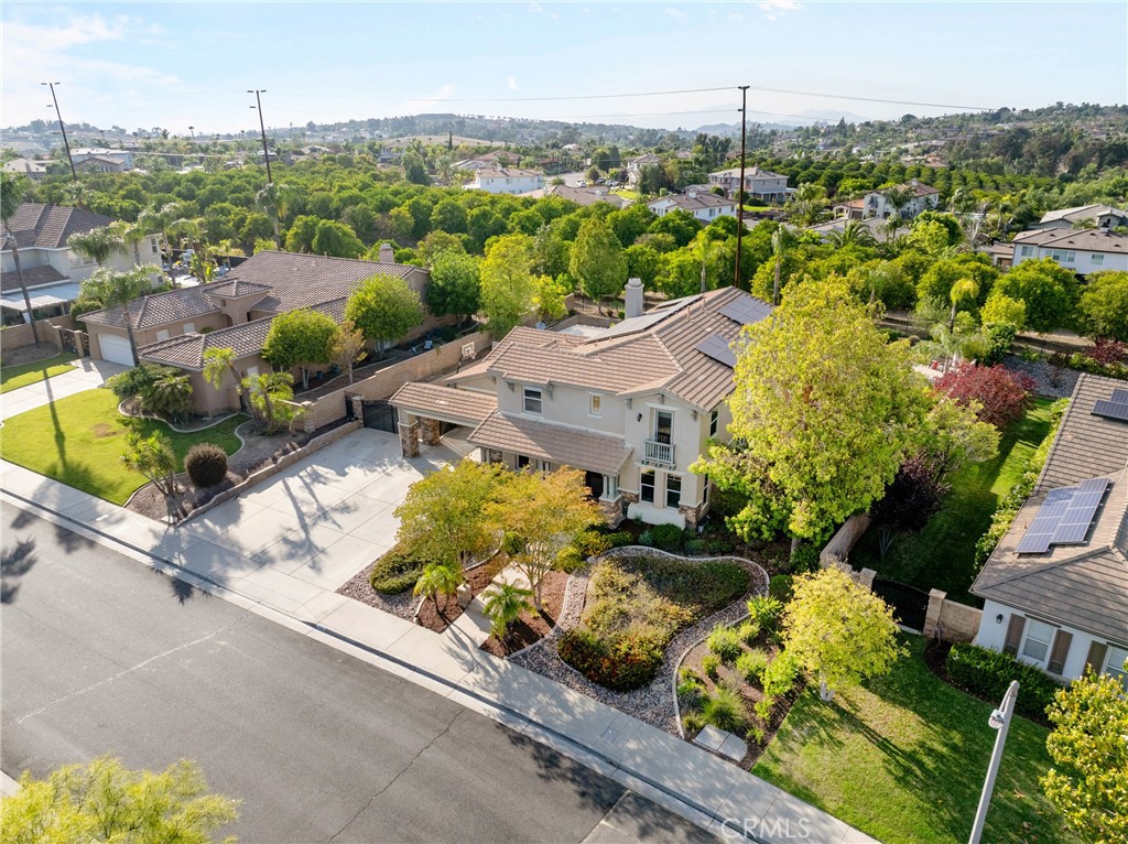 1137 Pamplona Drive Riverside, CA 92508 - Photo 45 of 50 an aerial view of a houses with yard