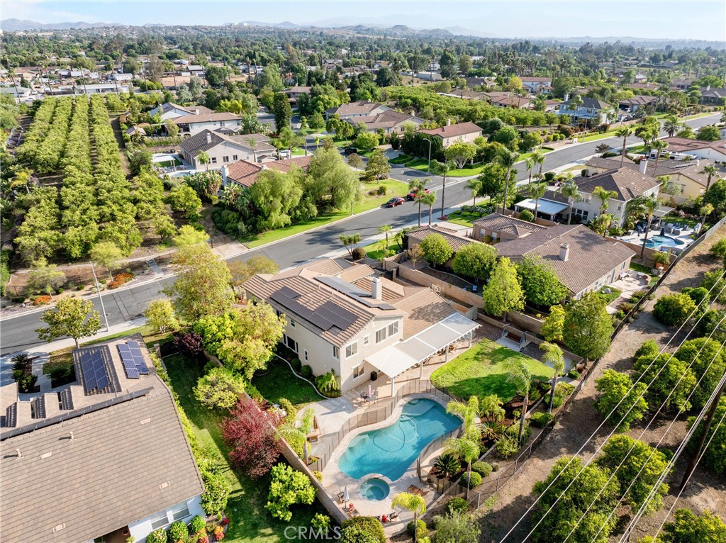 1137 Pamplona Drive Riverside, CA 92508 - Photo 46 of 50 an aerial view of residential houses with outdoor space