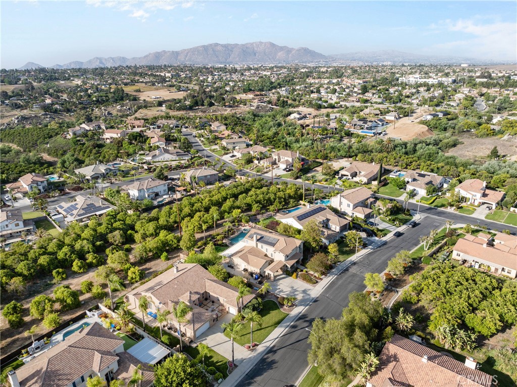1137 Pamplona Drive Riverside, CA 92508 - Photo 47 of 50 an aerial view of residential houses with outdoor space
