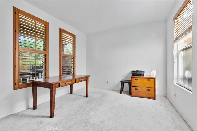 a room with furniture and windows