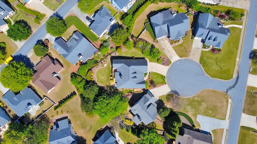 304 Turning Leaf Court Canton, GA 30115 - Photo 67 of 73 an aerial view of residential house with outdoor space and swimming pool
