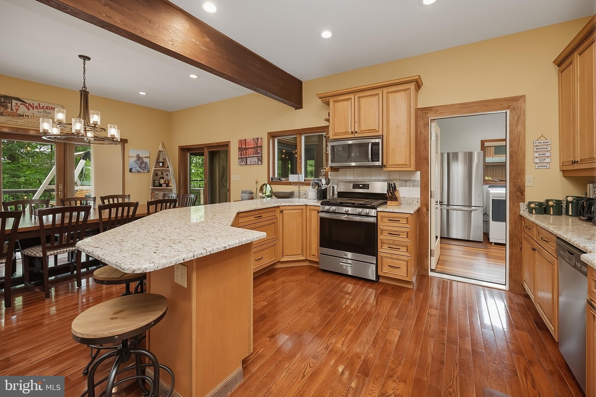 1342 Stockslager Road Oakland, MD 21550 - Photo 36 of 118 Kitchen w/6 burner gas range