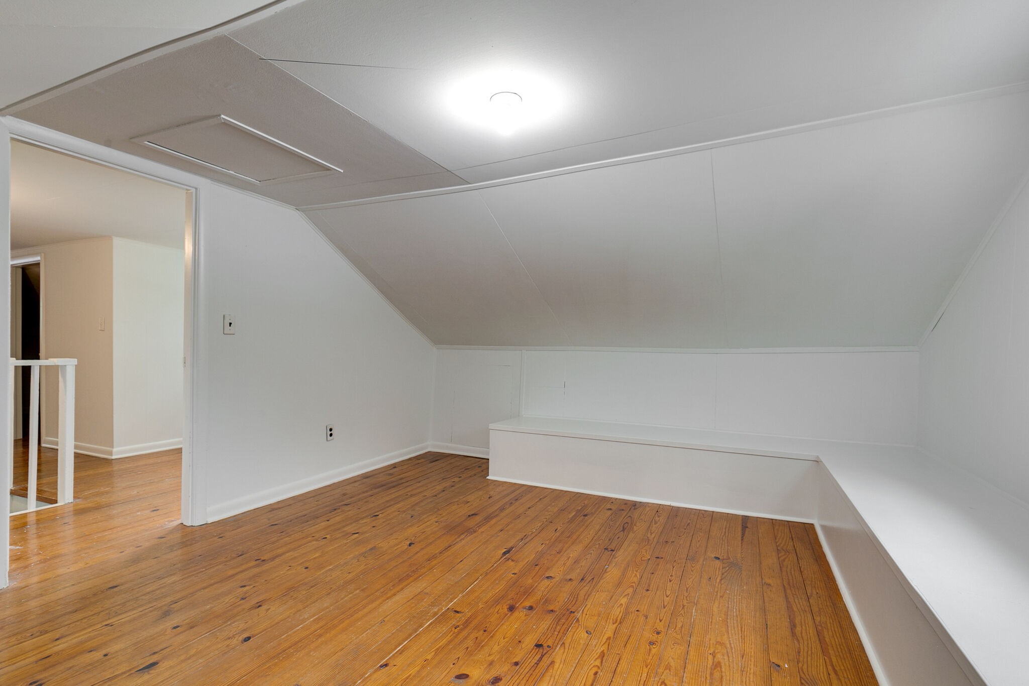 210 Old Rover Road Rockvale, TN 37153 - Photo 32 of 41 an empty room with wooden floor and windows