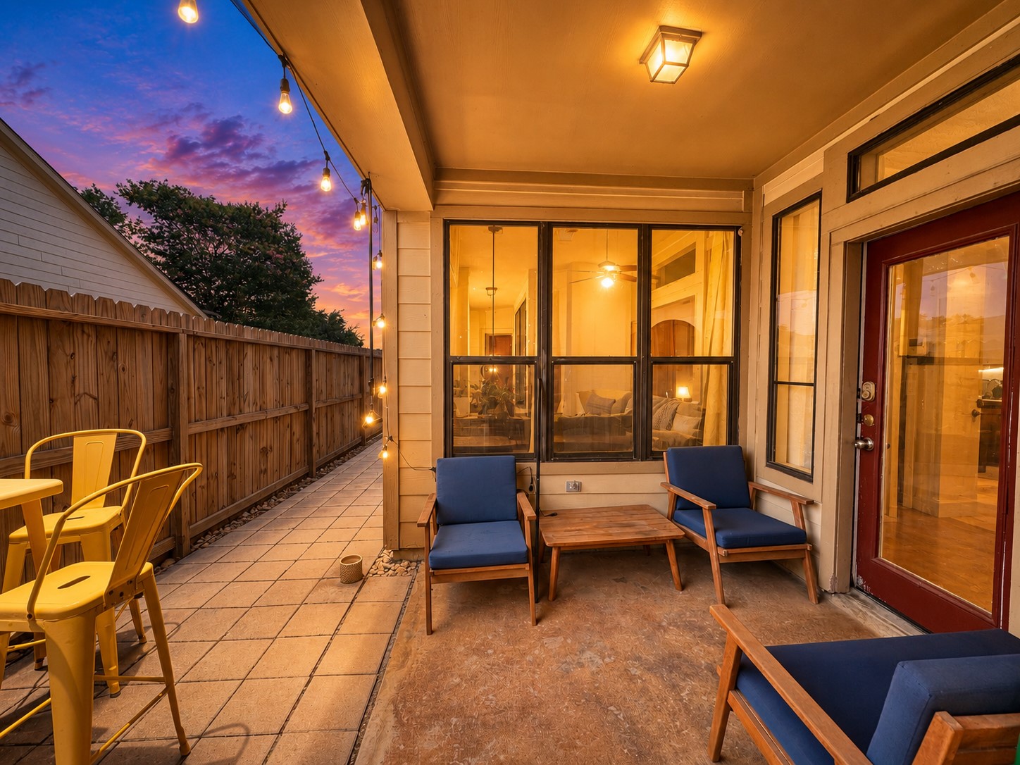 3626 Cedar Flats Lane Spring, TX 77386 - Photo 16 of 24 Home Private Patio Yard leading to the garage