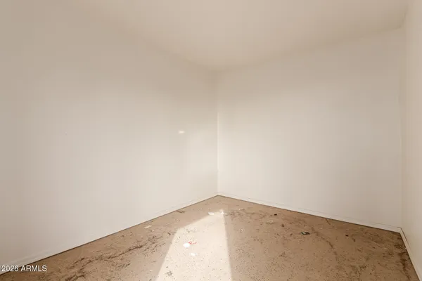 a view of empty room