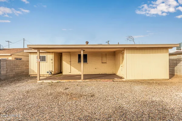 a view of a house with a garage