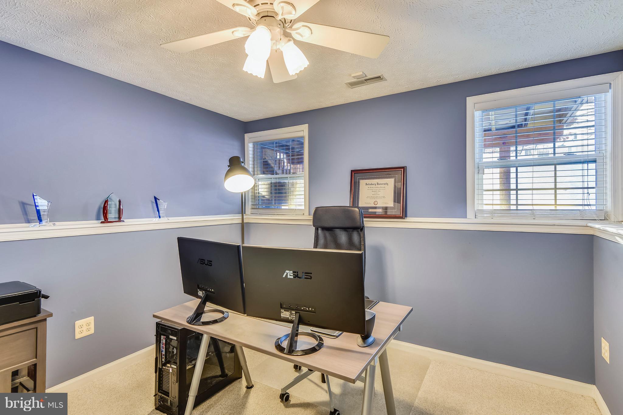 715 Summer Ridge Court Odenton, MD 21113 - Photo 14 of 32 4th bedroom currently being used as an office