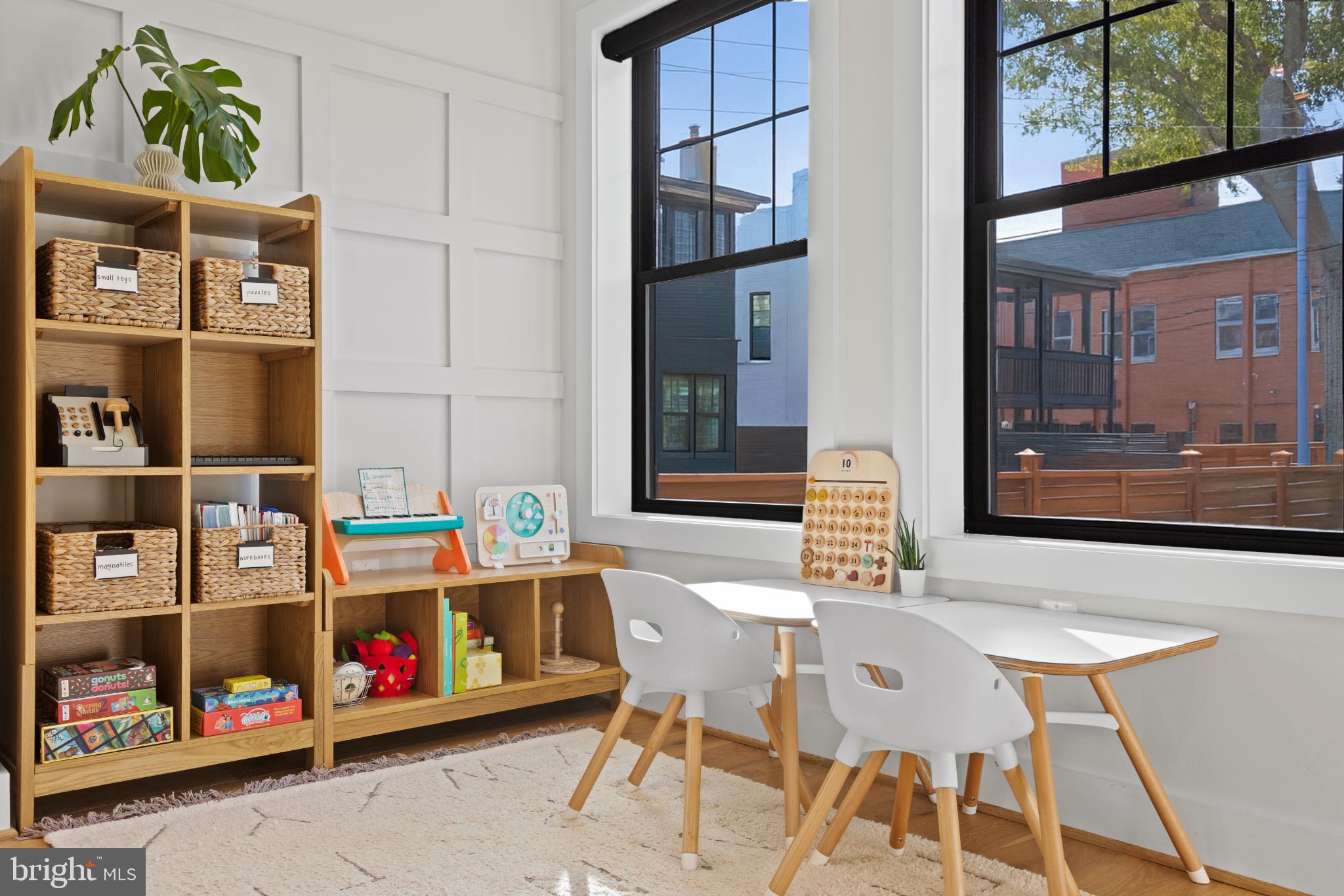 910 8th Street Northeast Washington, DC 20002 - Photo 16 of 54 a view of a dining room with furniture and window