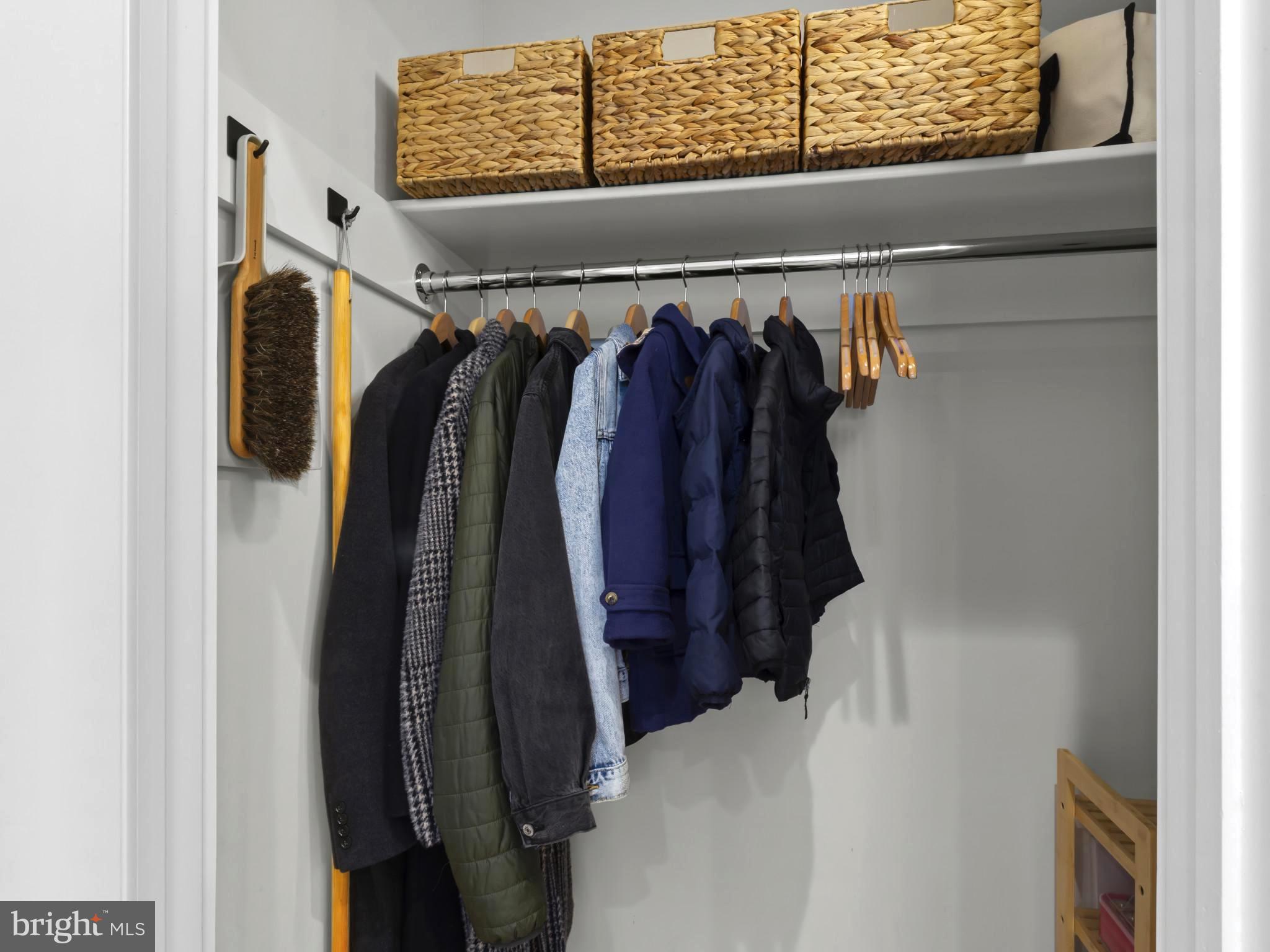 910 8th Street Northeast Washington, DC 20002 - Photo 9 of 54 Spacious coat and storage closet