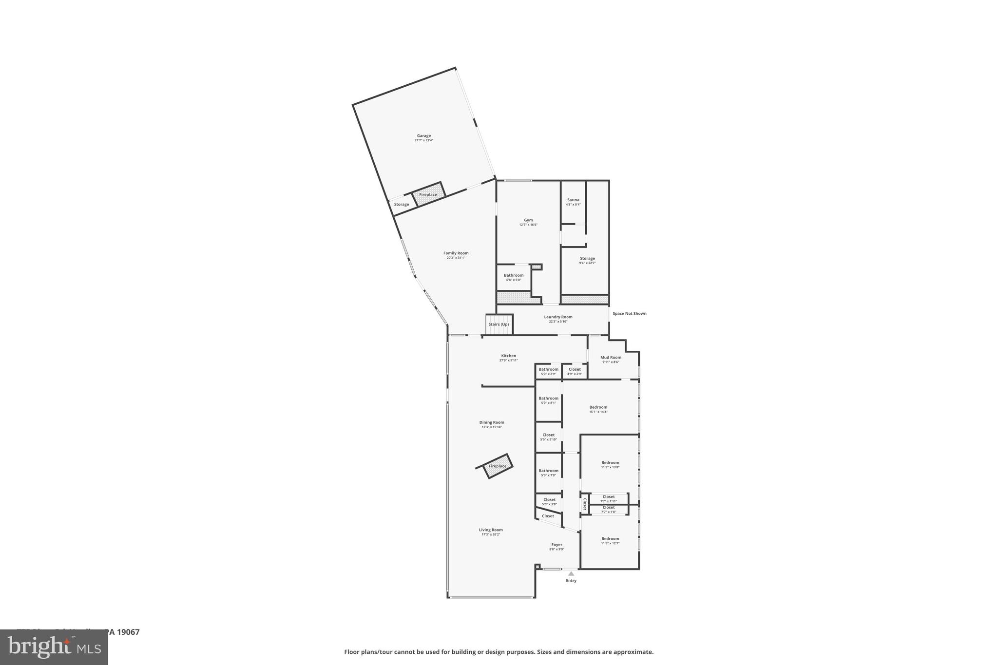 775 River Road Yardley, PA 19067 - Photo 74 of 75 Main level floor plan