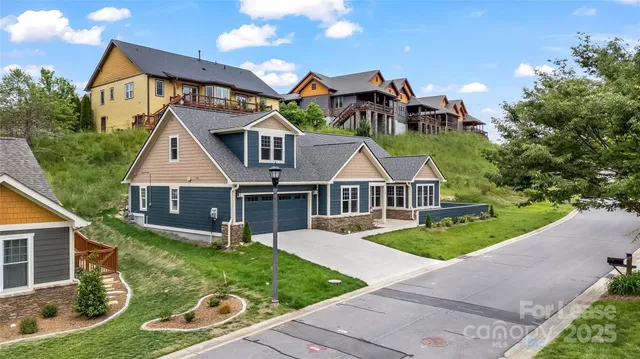 front view of house with a yard