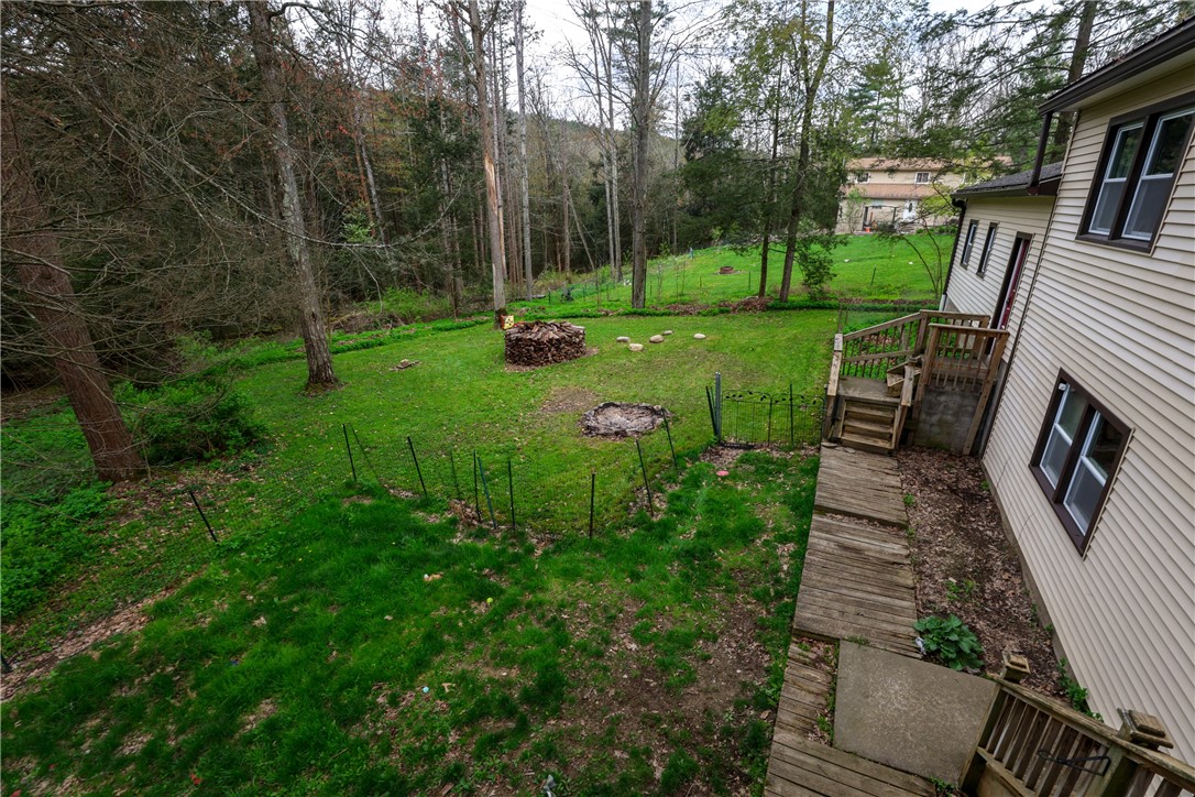 7614 Hardscrabble Road Addison, NY 14801 - Photo 35 of 39 Backyard off deck
