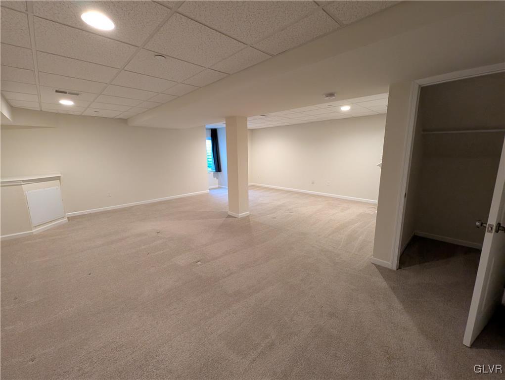 351 Pennycress Road Allentown, PA 18104 - Photo 18 of 35 Finished basement with closet