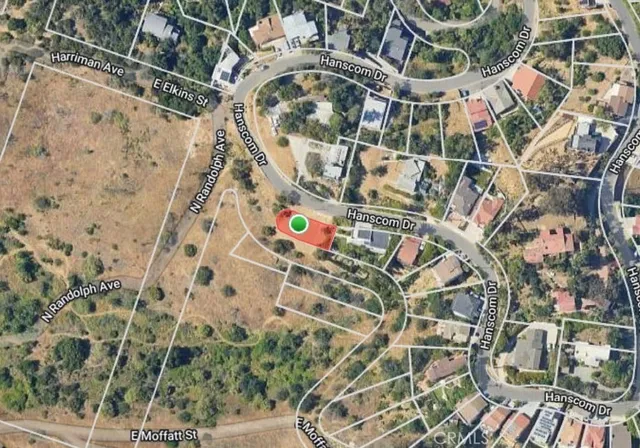 a view of a bunch of trees and bushes