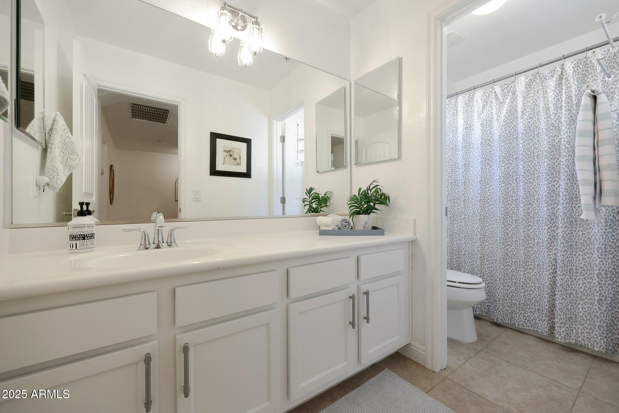 20563 West White Rock Road Buckeye, AZ 85396 - Photo 19 of 44 a bathroom with a double vanity sink mirror and toilet