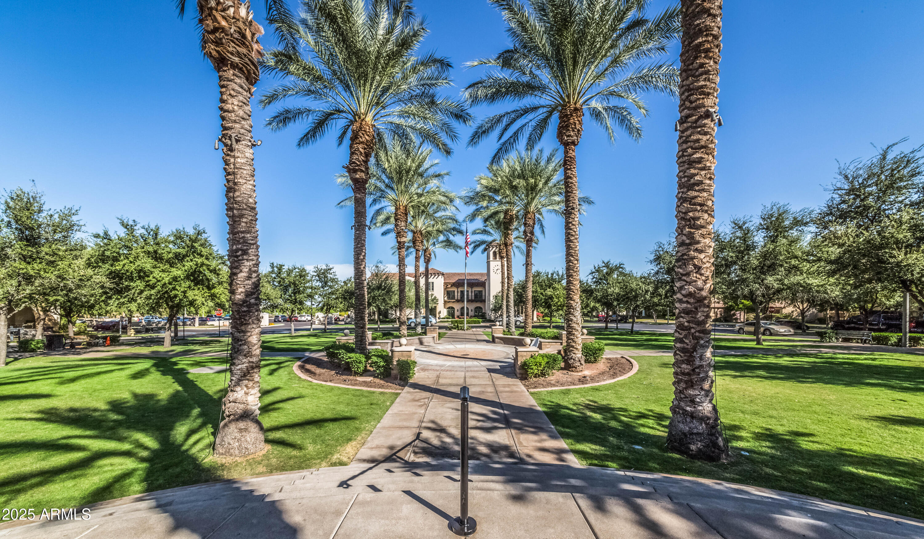 20563 West White Rock Road Buckeye, AZ 85396 - Photo 36 of 44 a view of a park with plants and palm trees