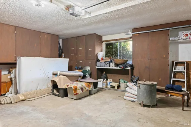 a view of storage and utility room