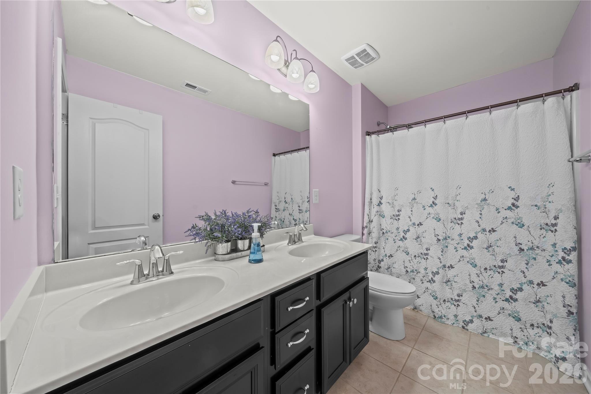 10666 Sapphire Trail Davidson, NC 28036 - Photo 29 of 34 a bathroom with a sink a toilet and a mirror