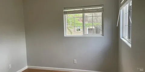 a small space with a window