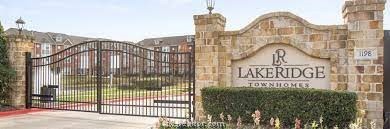 a view of a street sign of a building