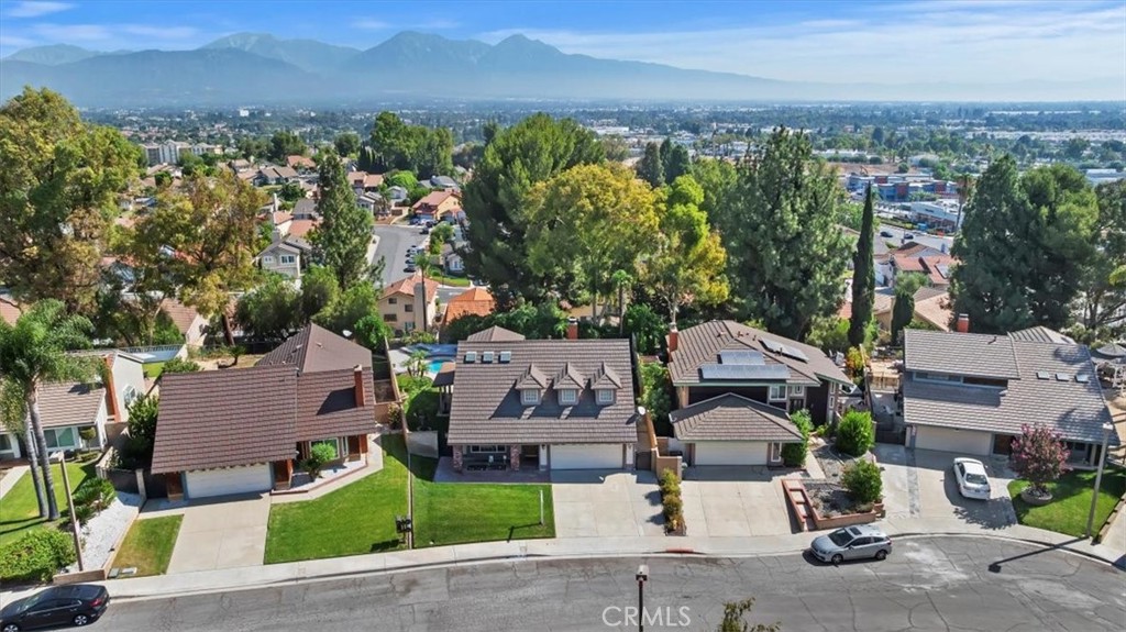 19 Black Oak Drive Phillips Ranch, CA 91766 - Photo 41 of 46 an aerial view of a house with garden space and ocean view
