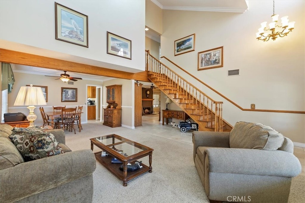 19 Black Oak Drive Phillips Ranch, CA 91766 - Photo 9 of 46 a living room with furniture and wooden floor