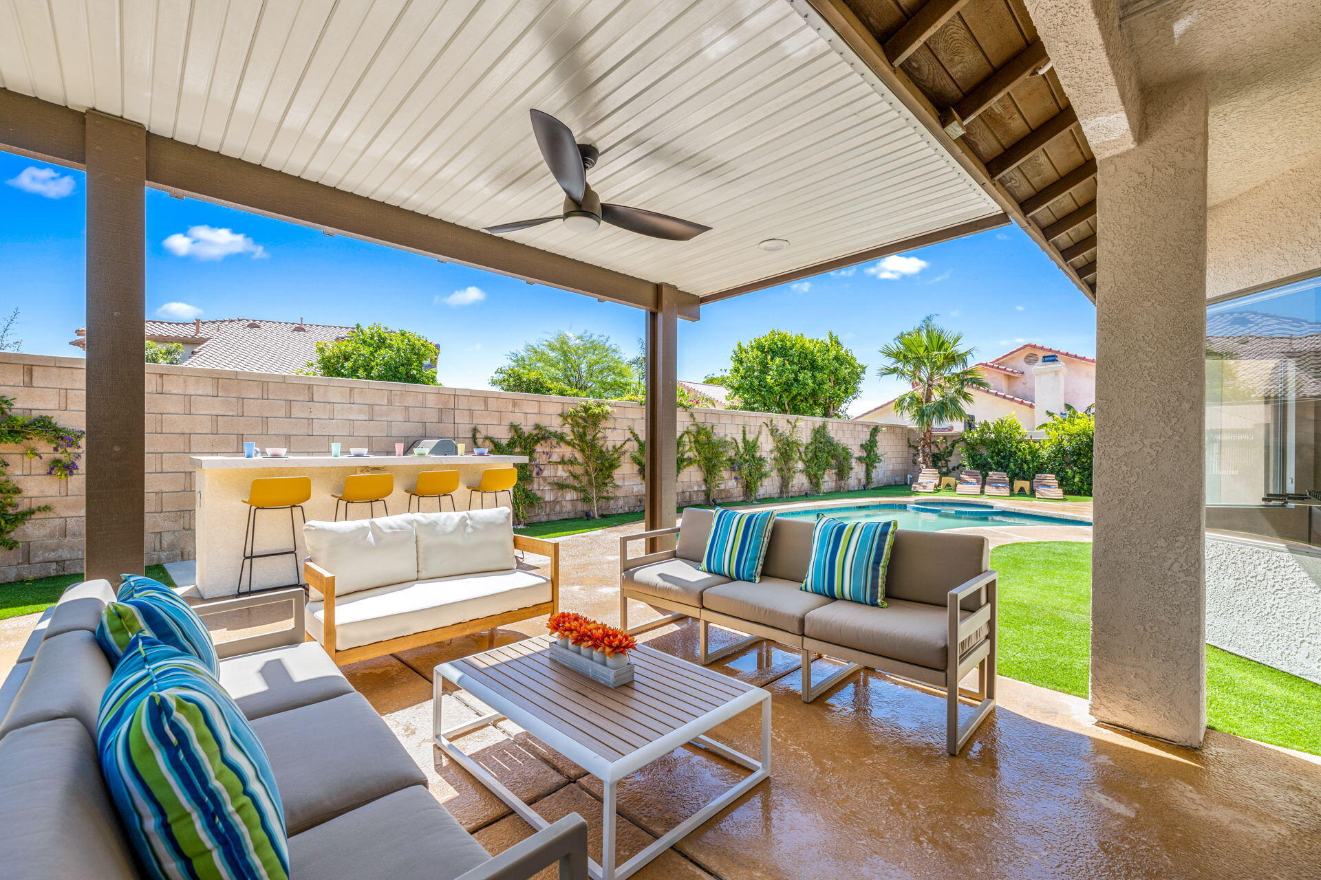 48674 Gibraltar Street Indio, CA 92201 - Photo 47 of 49 a outdoor living space with furniture