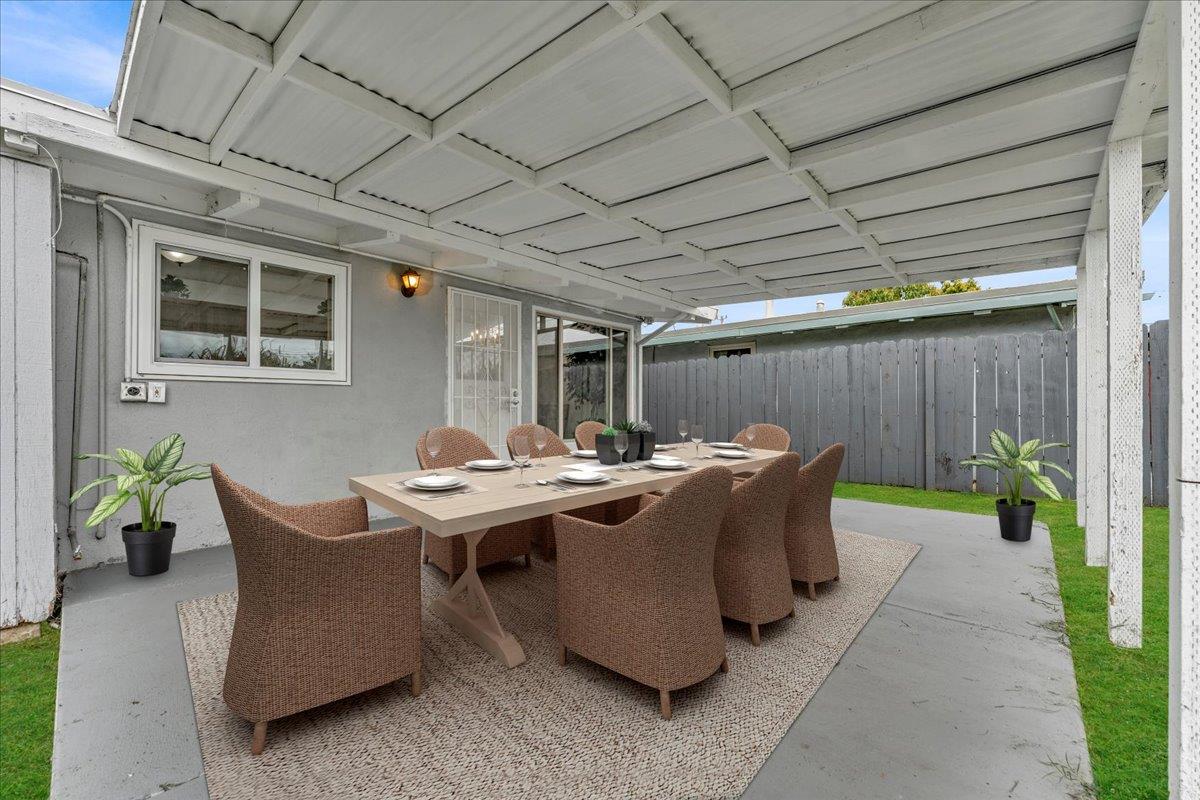 27837 Ormond Avenue Hayward, CA 94544 - Photo 22 of 26 a view of a patio in the backyard